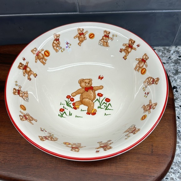 Mason’s Teddy Bear Ironstone Children’s Dish Set - Picture 3 of 7